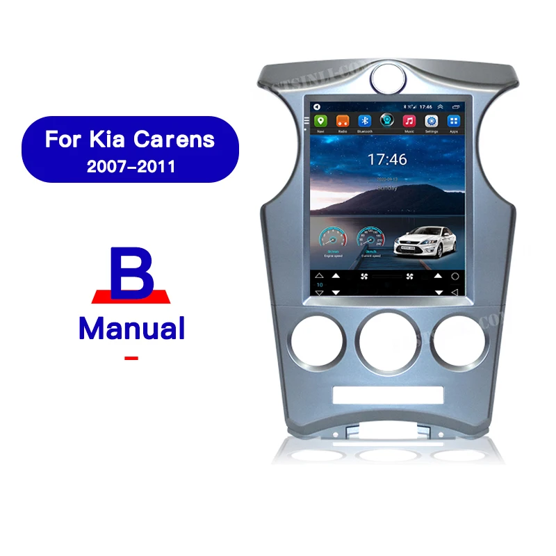 64 Гб CarPlay Android мультимедийный плеер для Kia Carens 2007 2011 GPS навигация вертикальный