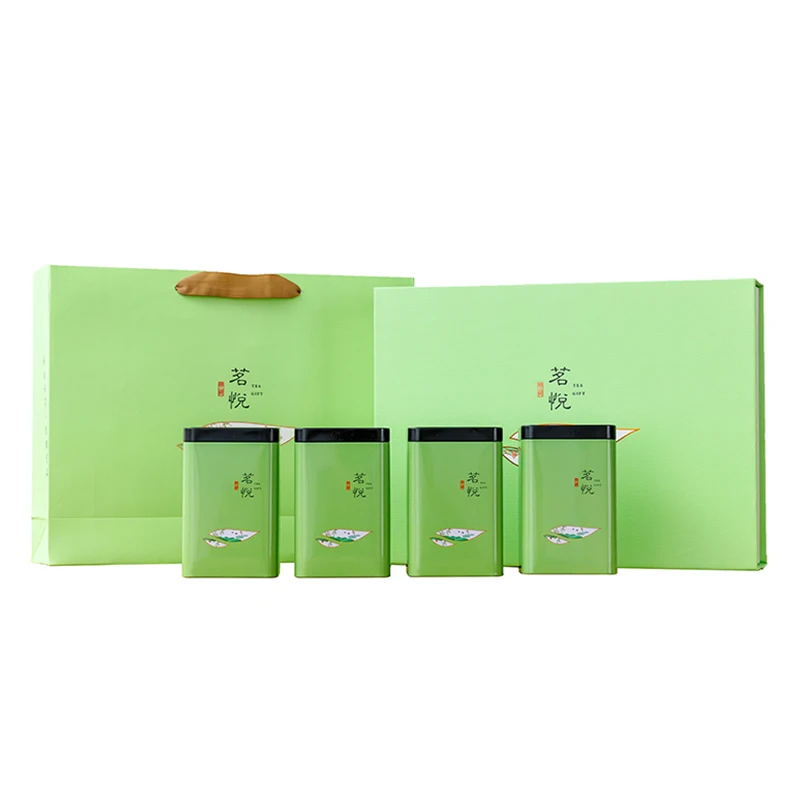 green Xin Jia Yi упаковка Прямоугольные Металлические Жестяная Коробка для леденцов со скользящая крышка пустая металлическая Оловянная коробка - Цвет: green