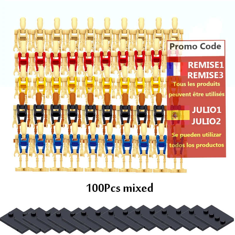 Оптовая продажа 100 шт./лот Боевой Дроид Trooper K2 so фигурки строительные блоки