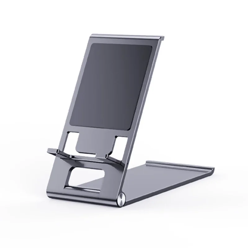 

Tongdaytech Portable Alloy Phone Holder Stand For Iphone 12 11 XS 8 Xiaomi Samsung Desk Foldable Mobile Phone Support Smartphone