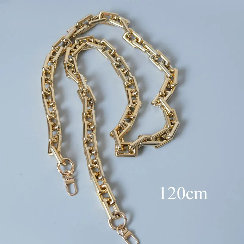 

45/65/85/120cm Acrylic Chain Bag Strap Gold Plating Handbag Handles Women Purse Chains Strap for Shoulder strap Acrylic Chain