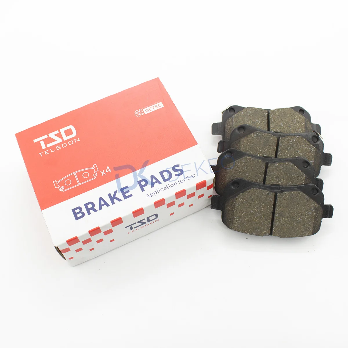 Автомобильные тормозные колодки задние для Dodge Kailing RT Coolway JC Fiat Feiyue Ceramics 2482201 D1326