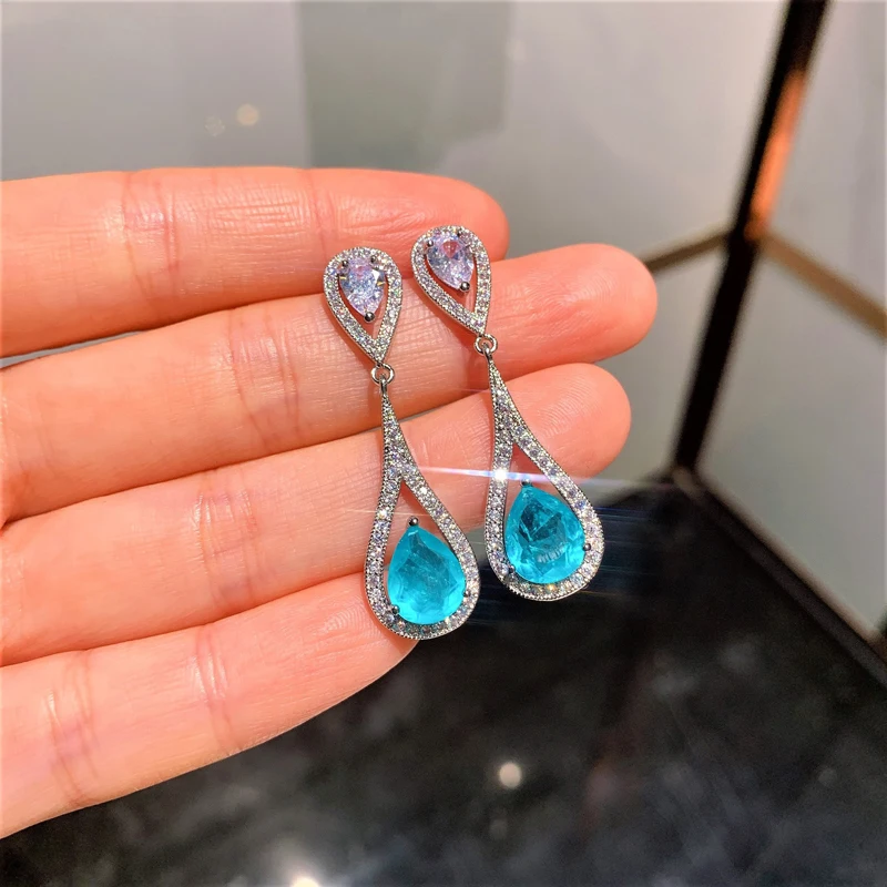 Лидер продаж винтажные геометрические серьги Knobspin из паралиба с имитацией