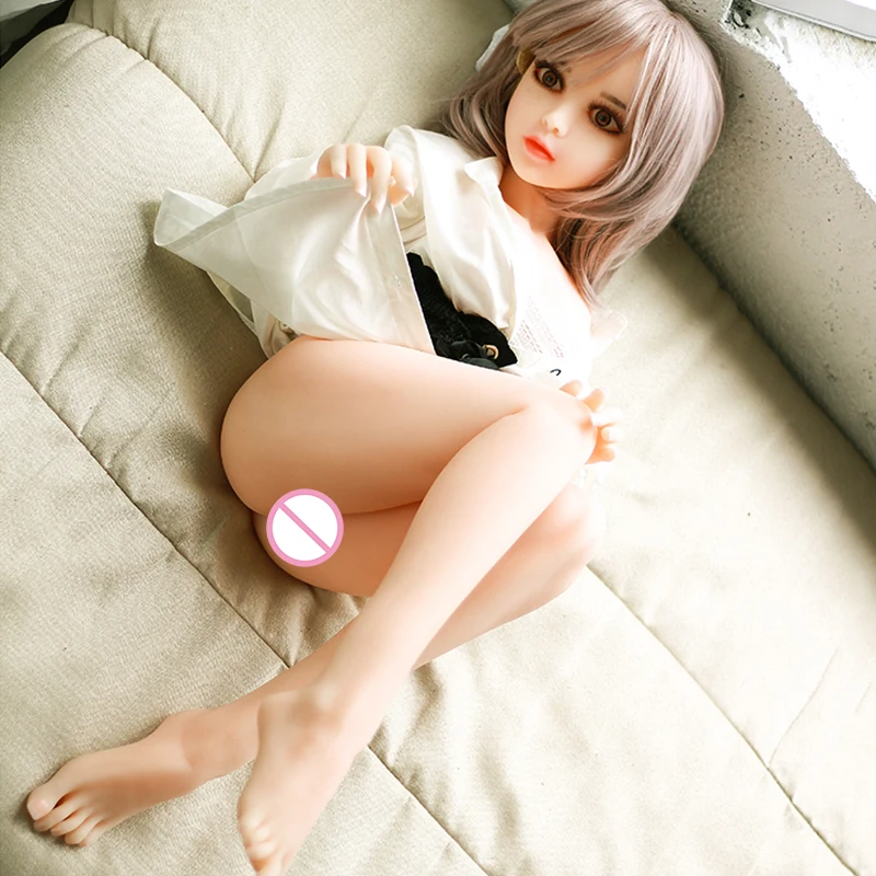 Мини кукла из тпе 100 см Силиконовая грудь Реалистичная любовь полное тело ТПЭ