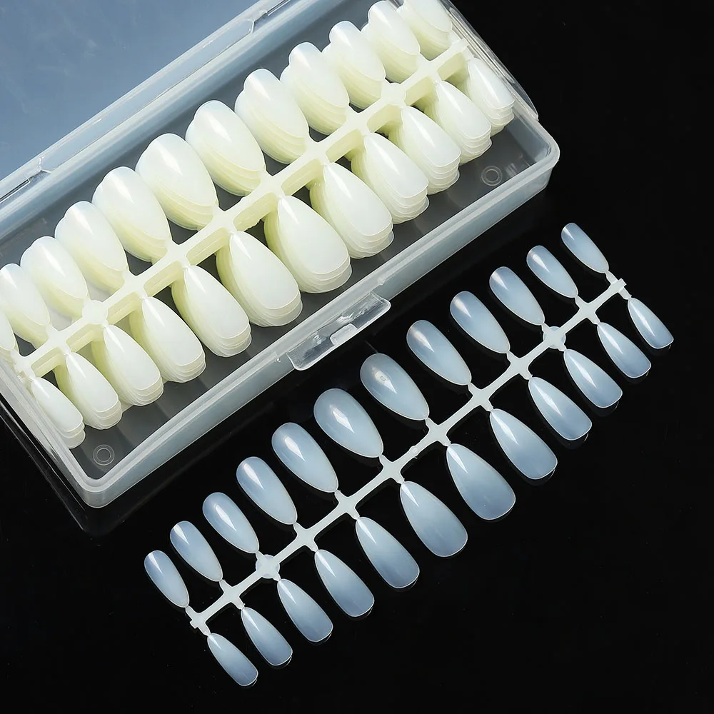 

500PCS Half Full Dual Nail Form Extension Extend French False Nail Tips System UV Acrylic DIY Nail Decoration Nail Art Mold