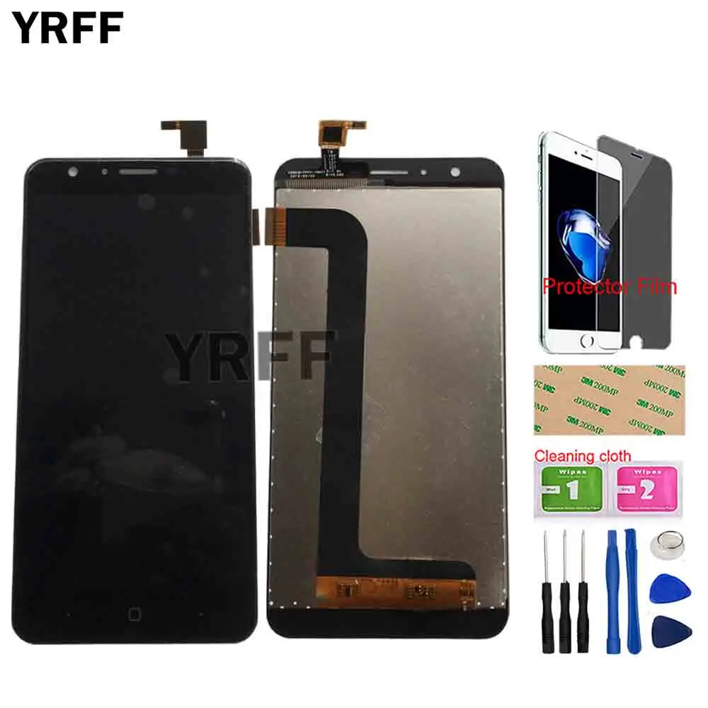 ЖК дисплей для Doogee Y6 Y6C пианино с дигитайзером сенсорной панели инструменты в