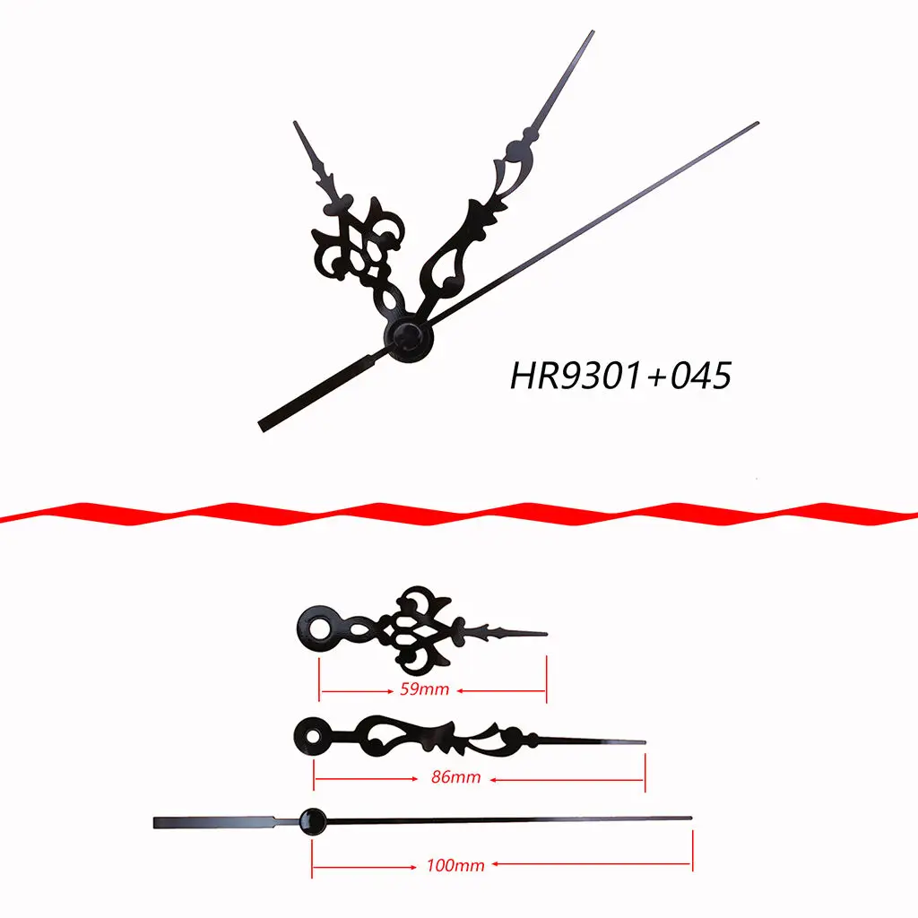 Черный кварцевый механизм для ремонта часов | Наручные часы
