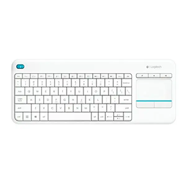 Беспроводная клавиатура logitech 920 007138 Windows Android Smart tv QWERTY белый|Клавиатуры| |
