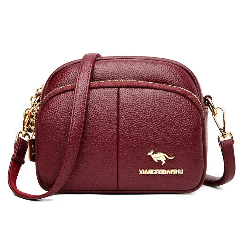 

Soft Leather Flap Small Messenger Bags Ladies Fashion Women's Leather Handbags Shoulder Crossbody Bags For Women Bolsas Feminina
