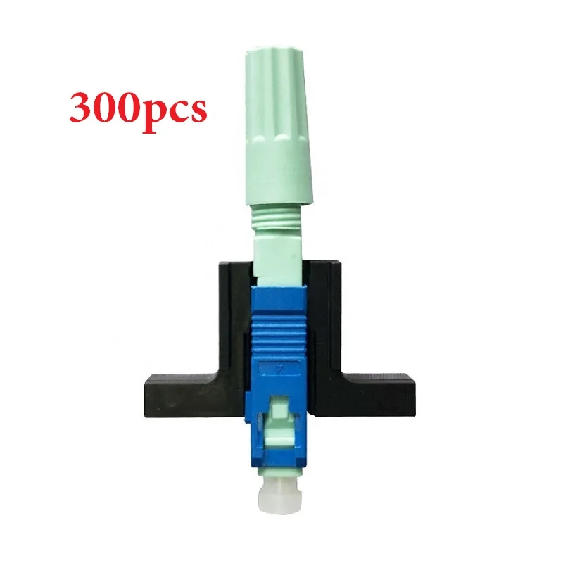 

(Ready Stock) 300PCS High Quality SC/UPC SM Optical Connector FTTH Cold Connector Tool Fiber Optic Embedded Fast Connector