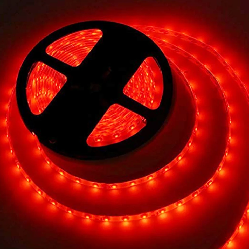 RGB Светодиодная лента 5 м SMD 5050 гибкая Водонепроницаемая 44 клавиши пульт