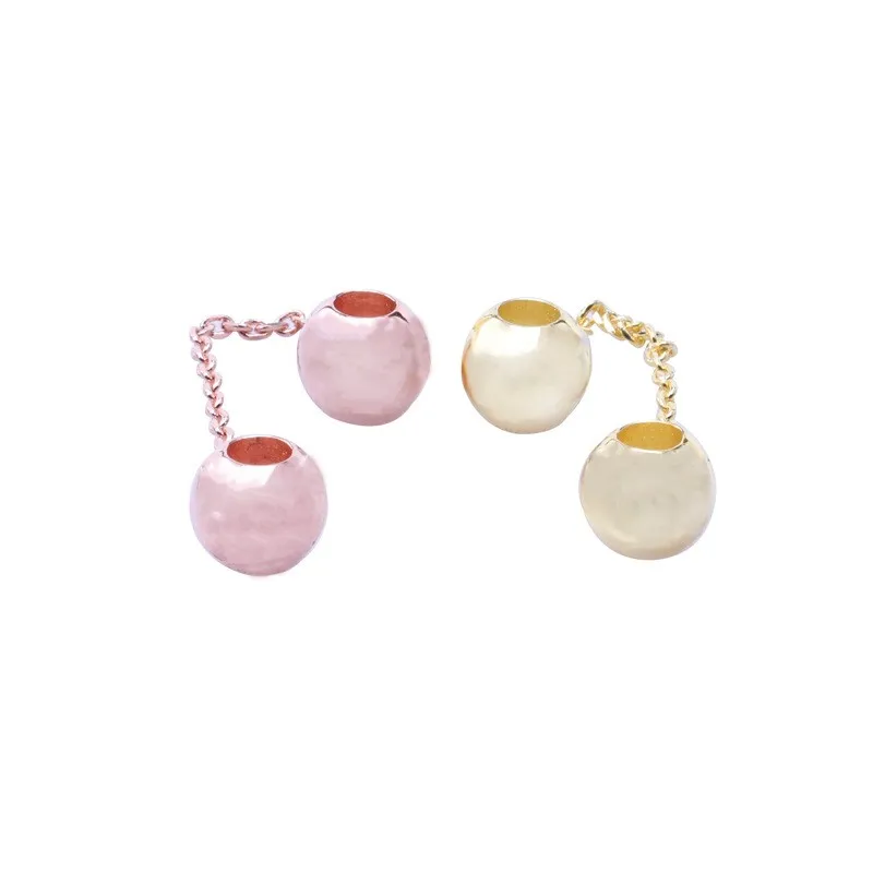 

Original 925 Sterling Silver Rose Gold Round Safety Chain Fit Pandora Women Bracelet & Necklace Diy Jewelry