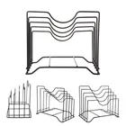 Кухонная полка, полка для сковородок, стойка-органайзер для хранения крышек горшков, подставка для крышки, кухонная стойка для тарелок из нержавеющей стали