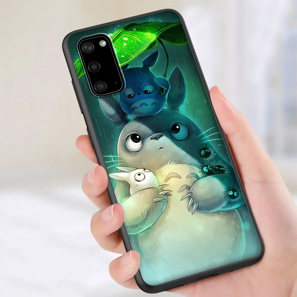 Lavaza My Neighbor Totoro Anime Soft Case for Samsung Note A3 A5 A6 A7 A8 A9 A10s A20s A30s A40s A50s 10 A70 8 9 J6 Plus | Мобильные
