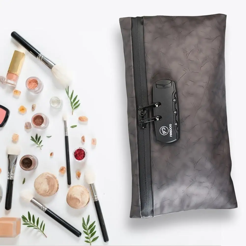 Портативная дорожная сумка для хранения из искусственной кожи с активированным