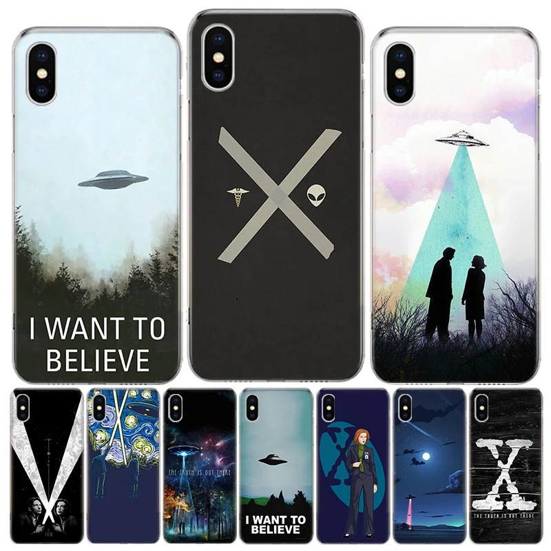 

The X Files I Want to Believe Phone Case For Apple Iphone 14 Pro Max 12 13 Mini 11 SE 2020 X XS XR 8 7 6 6S Plus 5 5S Cover Shel