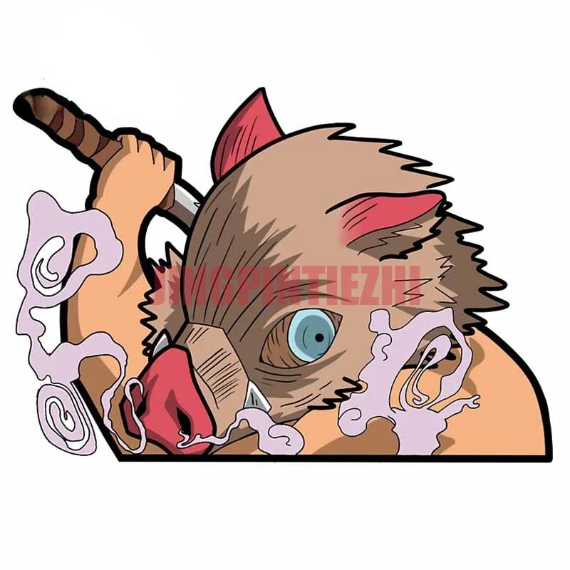 

Car Stickers Vinyl Motorcycle Decal Decoration Laptop Inosuke Personality Car Stickers