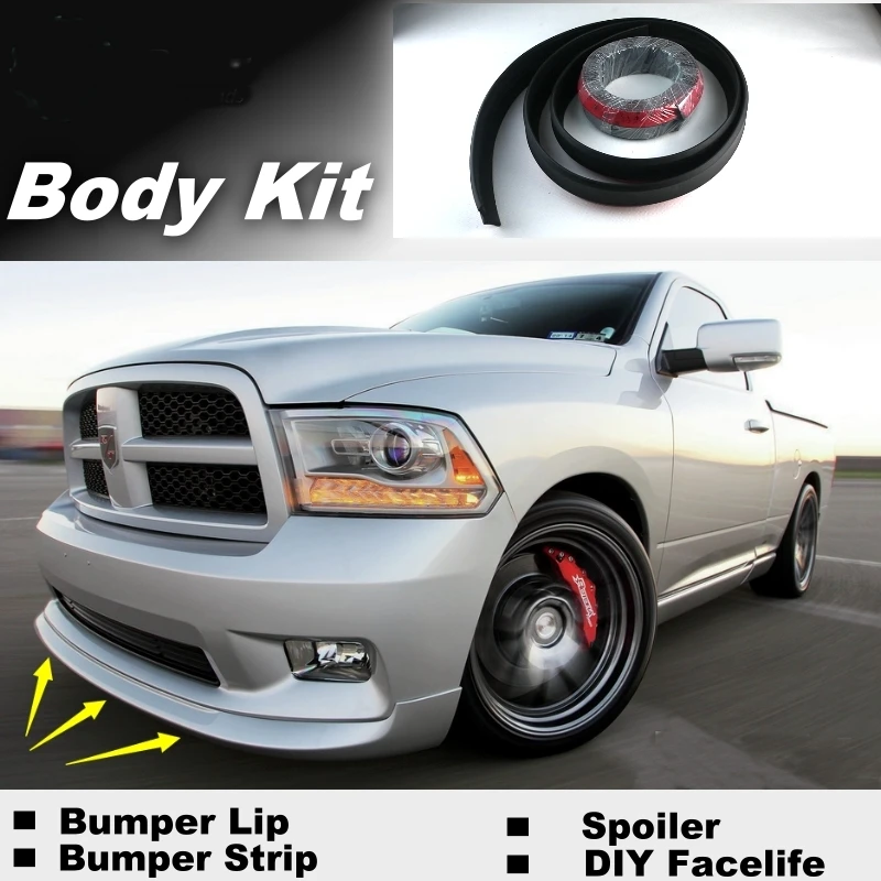 Дефлектор для губ от NOVOVISU передний спойлер Dodge Ram юбка вентиляторов тюнинг