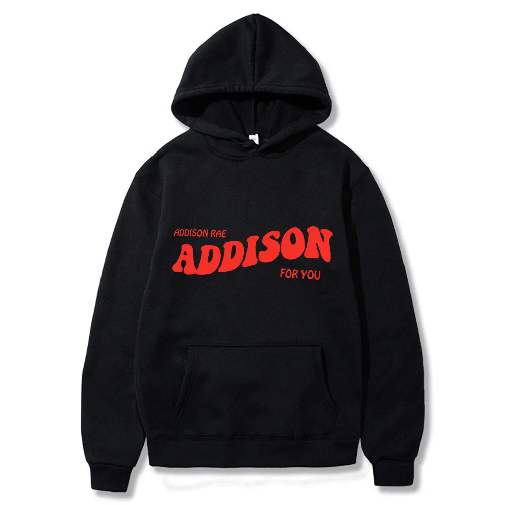 

ADDISON RAE ADDISON FOR YOU Print Internet Celebrity Hoodies Sweatshirts Women/Men Clothes Casual Hoodie Boys/girls Pullovers