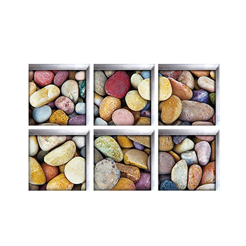 Наклейки для ванны 6 шт./компл. наклейки Нескользящие самоклеящиеся