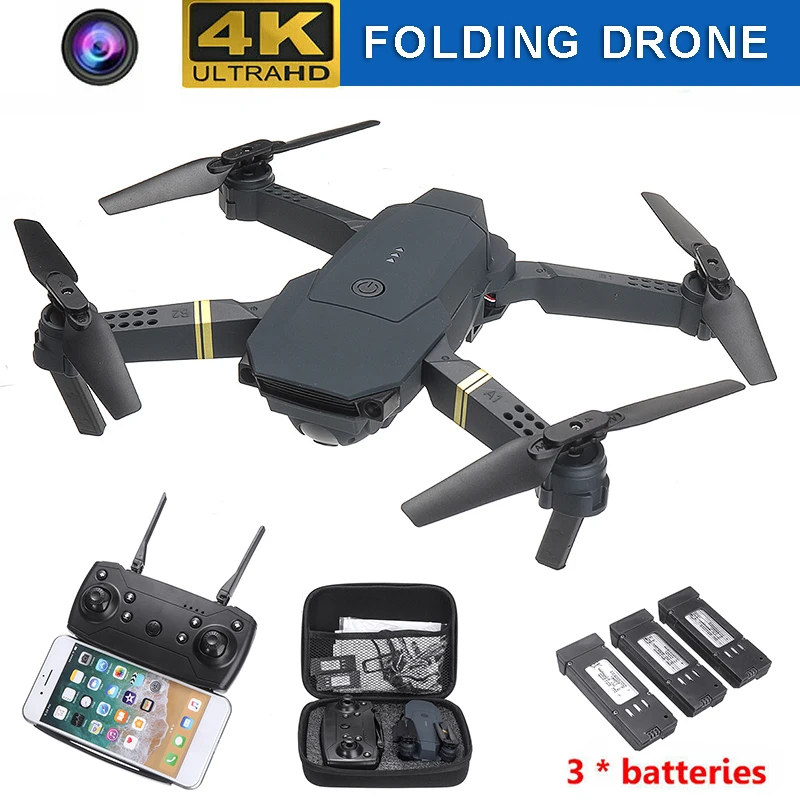 

Mayitr 1pc High Quality 4K HD Camera RC Quadcopter Foldable Professional Four Axis Aircraft UAV Aerial Photography