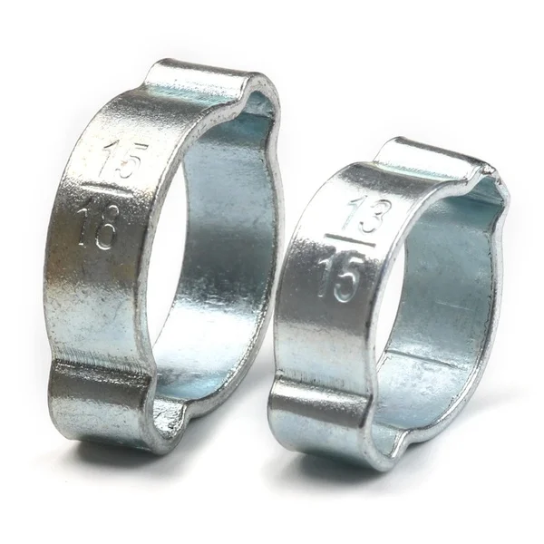 140 шт. оцинкованные двойные зажимы для шланга с контейнером хранения|Наборы гаек