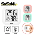 Цифровой мини-термометр, комнатный и уличный Измеритель температуры и влажности с ЖК дисплеем
