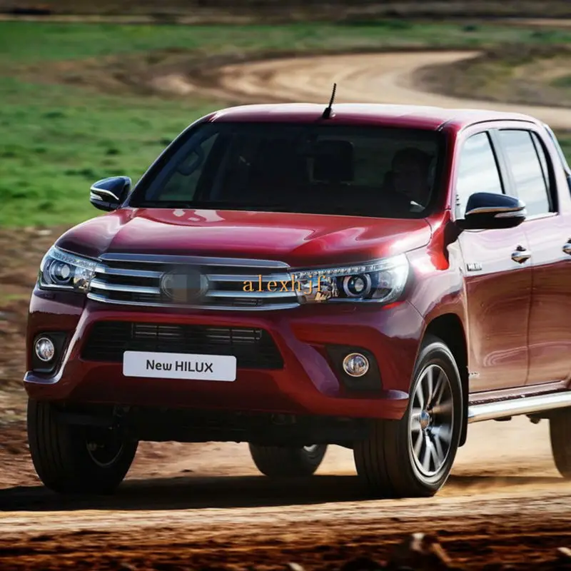 Июля King светодиодный Габаритные огни DRL чехол для Toyota Hilux Vigo 2015 2017 12W 6000K 4 s
