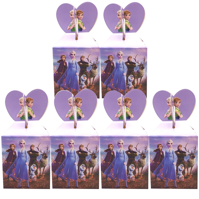 Детская коробочка для конфет на вечеринку Frozen2 Микки Маус