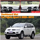 Противоскользящий коврик для Mitsubishi Pajero Sport 2 2008  2015