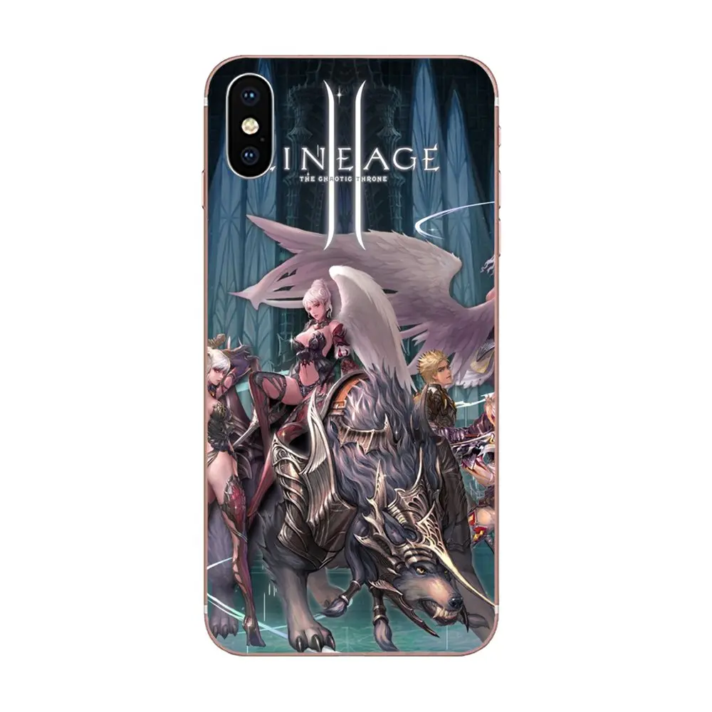Игры Lineage 2 Revolution для Huawei NOVA V20 Y3II Y5 Y5II Y6 Y6II Y7 Y9 G8 G9 GR3 GR5 GX8 Prime 2018 2019 мягкий чехол из ТПУ