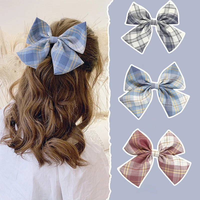 

1PCS New Cute Girl Bow Hairpin Korean Version of Simple Headdress Does Not Hurt Your Hair Fashion Personality Hair Accessories