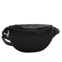 BXX Leather Solid Color chest waist Crossbody Bags For Women 2021 Simple Fashion Shoulder Messenger Bag Female Handbags HK383