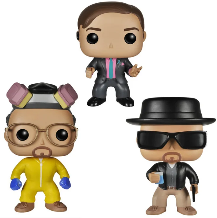 FUNKO POP Breaking Bad HEISENBERG Сол Гудман виниловые фигурки Коллекция Модель игрушки