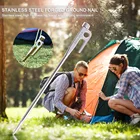 SUNDICK 30 см колышки для ветрозащитных креплений крепежный гвоздь колышков для кемпинга, походного снаряжения, палатки для путешествий на открытом воздухе