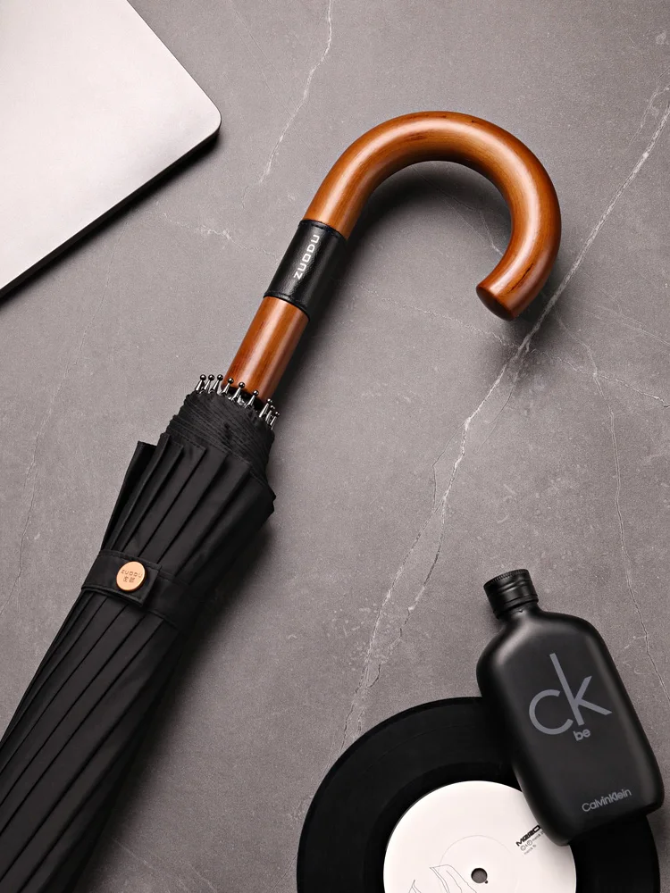 Economici Ombrello Giapponese Manico Lungo Ispessito Dritto Antivento Creativo Forte Grandi Ombrelli Uomo Guarda Chuva Prodotti Per La Casa DF50YS