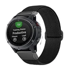 Ремешок нейлоновый эластичный для Garmin Fenix 6, 2226 мм, быстросъемный ремешок для часов Fenix 6X 5X 5 plus 3 3HR Forerunner 935 945 S60