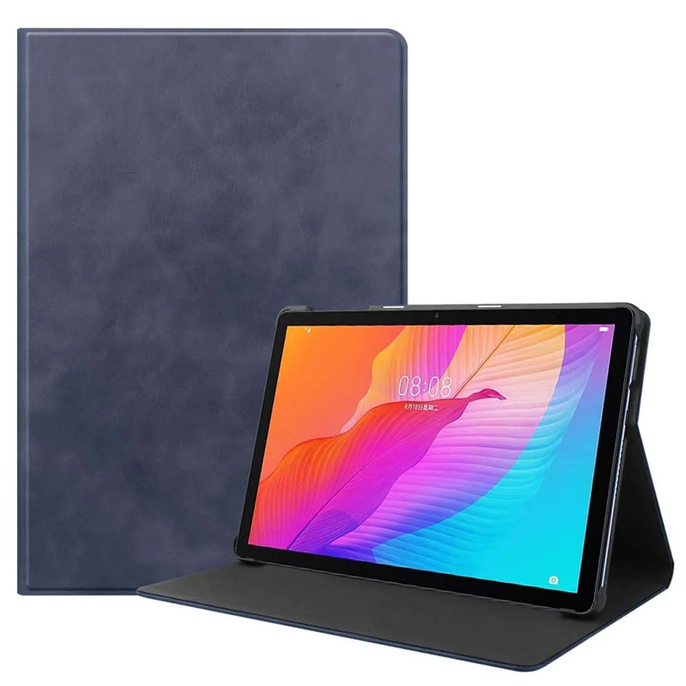 

Чехол для планшета Huawei MatePad T10s, Роскошный складной чехол из искусственной кожи с откидной крышкой и подставкой, противоударный защитный чех...