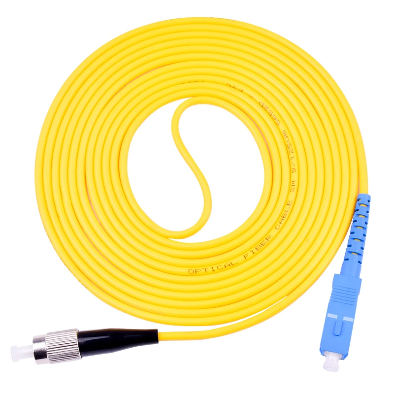 5PCS/bag FC/ UPC-SC/ UPC Simplex mode fiber optic patch cord Cable 2.0mm or 3.0mm FTTH jumper cable | Мобильные телефоны и
