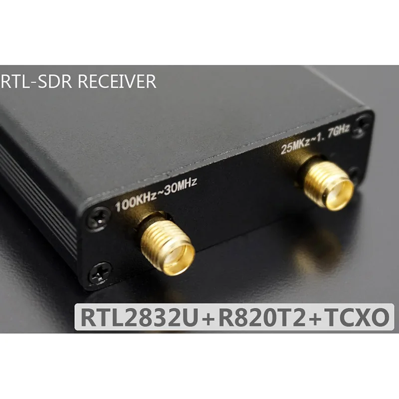 

New RTL-SDR TCXO RTL SDR R820T2 RTL2832U 1PPM TCXO SMA RTLSDR Software Defined Radio (Dongle Only)