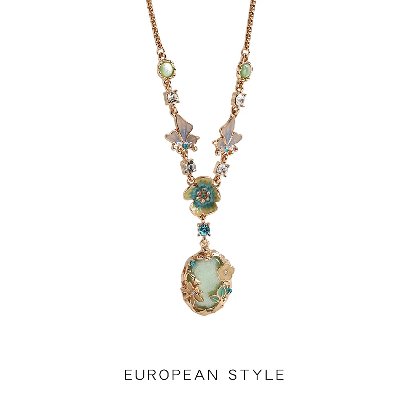 Новый дизайн модные ювелирные изделия цинковый сплав элегантные милые цветы