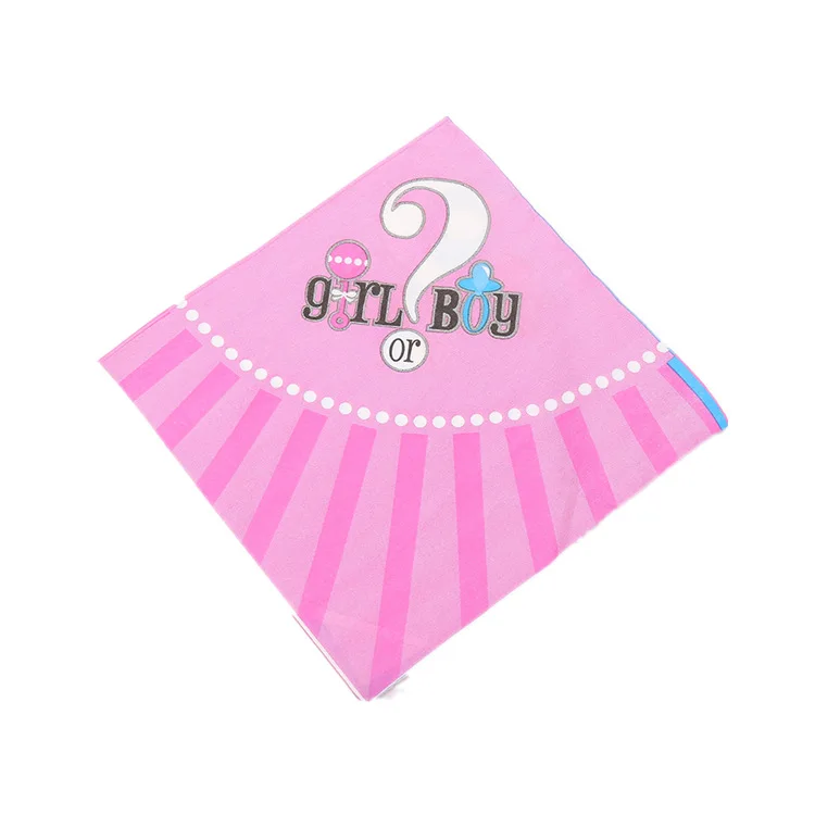 Мальчик или девочка мальчик секс раскрывающая Тема дня рождения набор скатерть
