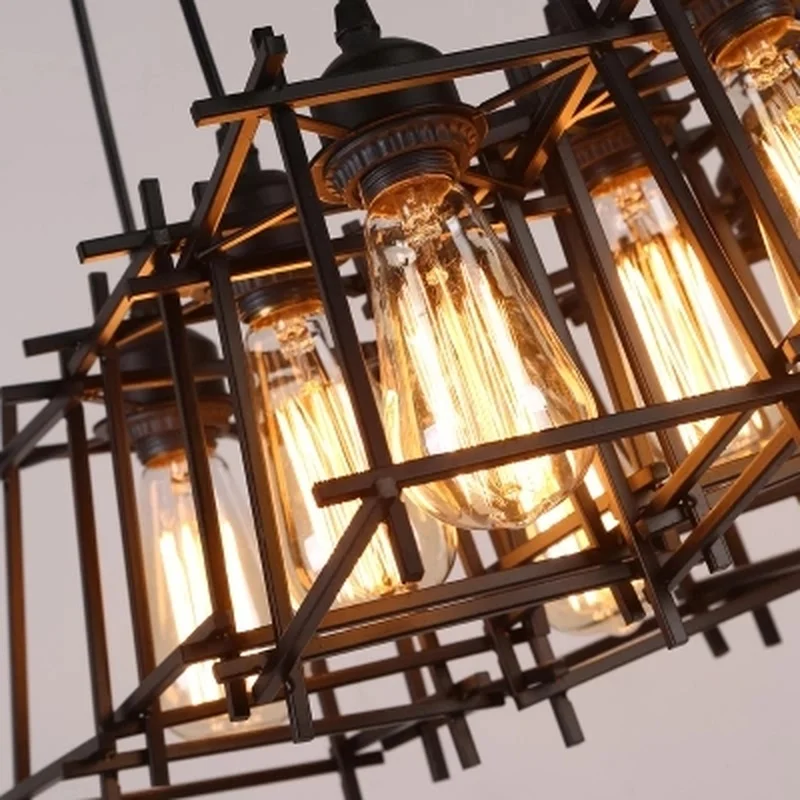 Винтажные подвесные светильники в стиле индастриал Лофт скандинавские из