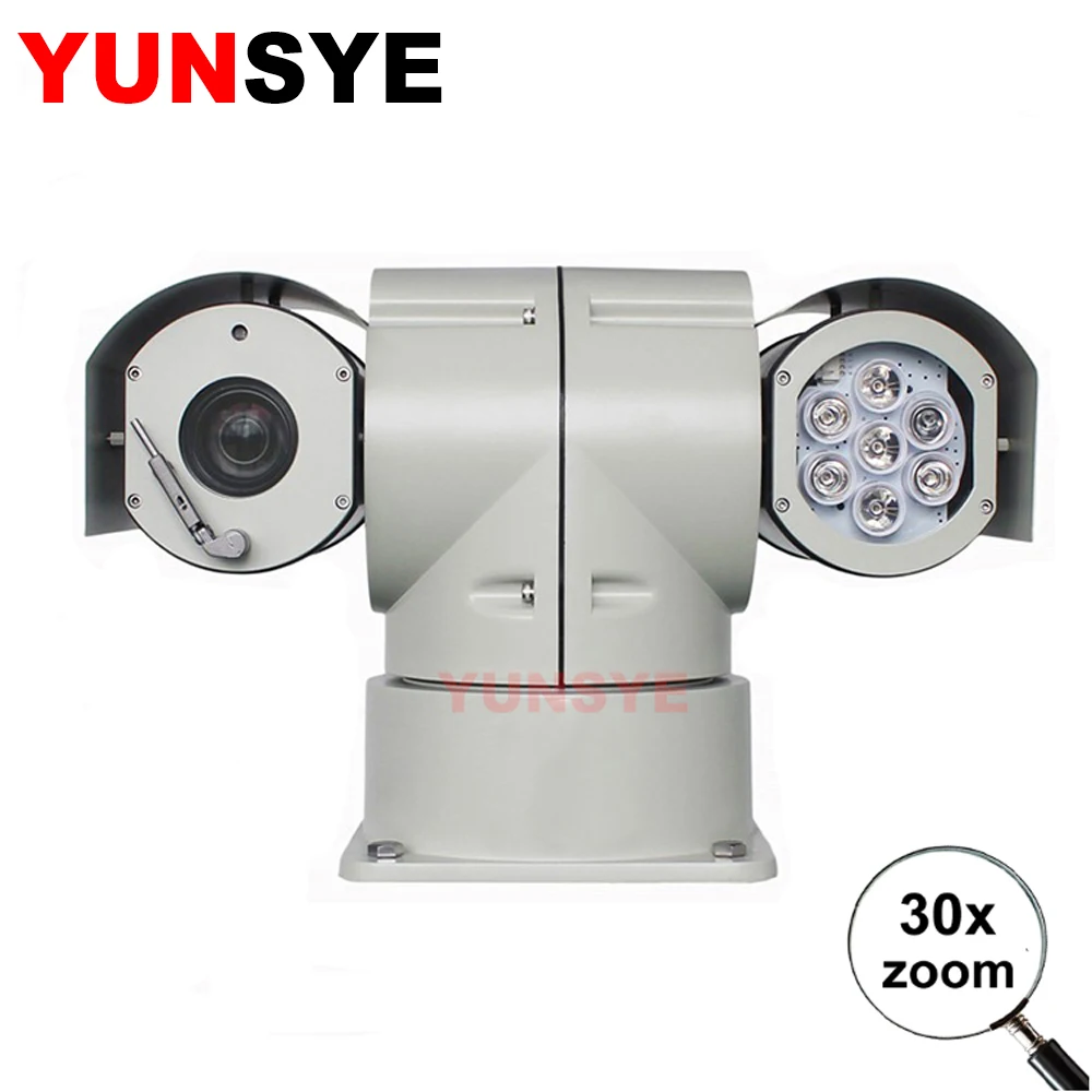 Автомобильная умная PTZ камера YUNSYE 1080P 5 МП AHD CVI TVI CVBS высокая скорость 30 кратный зум