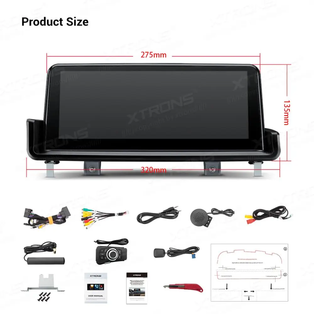 XTRONS 10 25 ''ips Qualcomm Android 9 0 автомобиль оригинальный радио CD плеер gps для BMW 3 серии