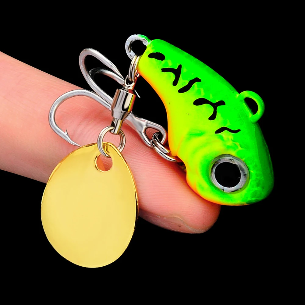 

Rotating Metal VIB Bait Spinner Spoon Fishing Lure 20g Hard Bait Treble Hook Swimbait Hard Baits Carp Set Fishing Tackle