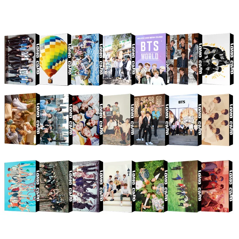 2021 группы Южной Кореи KPOP Bangtan Boys постер ломо карты Альбом карта души 7