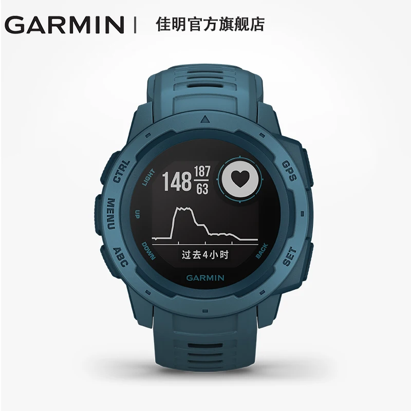 Garmin instinct наружный воздушный давление работает фитнес сенсор пульса