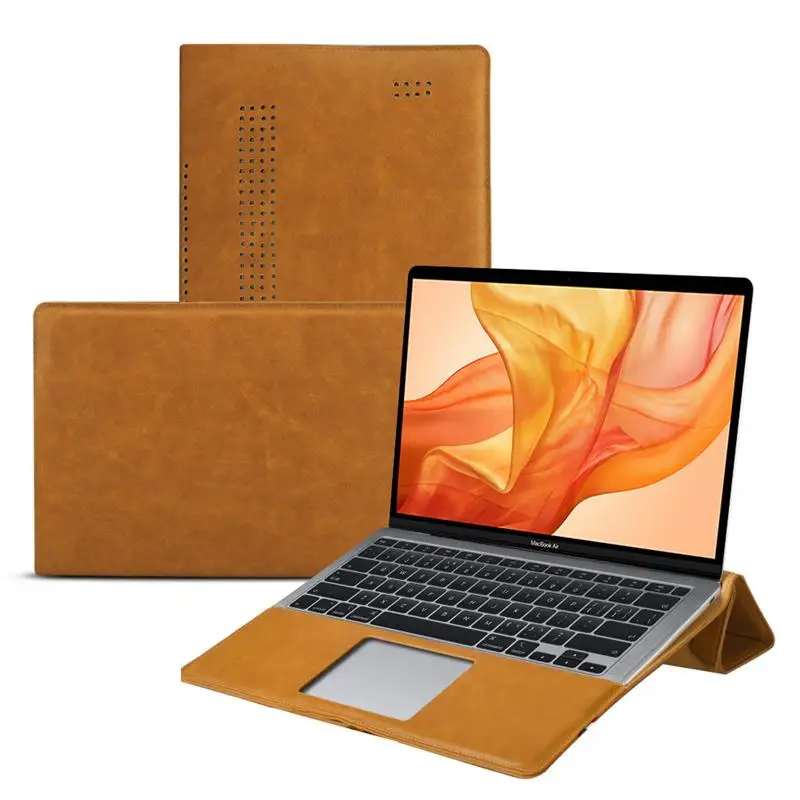 Для Macbook Air 13 3 2020 чехол для ноутбука PU кожаная сумка полный угол защиты складной