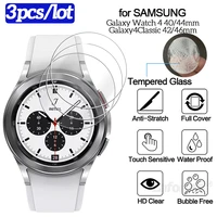 tempered glass screen protector for samsung galaxy watch 4 classic 42mm 46mm protective glass film for galaxy watch 3 41mm 45mm